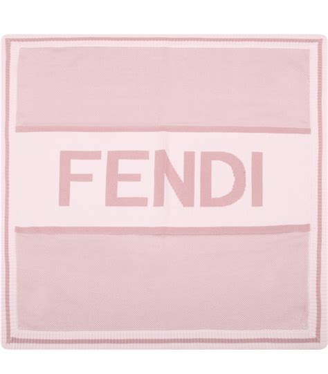 fendi pink baby blanket|fendi kids fall 24.